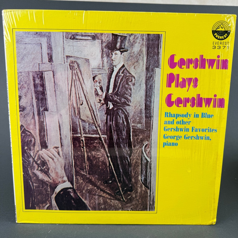 Everest Gershwin Plays Gershwin Vinyl LP 12" Rhapsody in Blue Stereo  - GOOD
